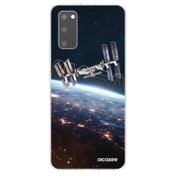 Picasee silikonový průhledný obal pro Samsung Galaxy S20 G980F - Station