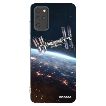 Picasee silikonový průhledný obal pro Samsung Galaxy S20+ G985F - Station