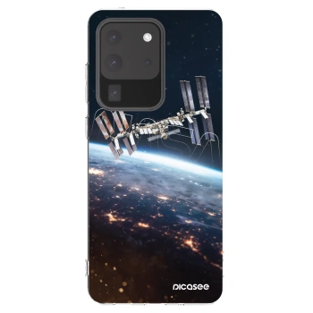 Picasee silikonový průhledný obal pro Samsung Galaxy S20 Ultra 5G G988F - Station