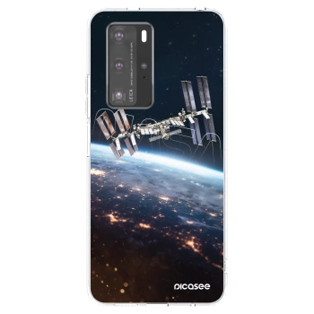 Picasee silikonový průhledný obal pro Huawei P40 Pro - Station