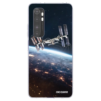 Picasee silikonový průhledný obal pro Xiaomi Mi Note 10 Lite - Station