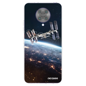 Picasee silikonový průhledný obal pro Xiaomi Poco F2 Pro - Station