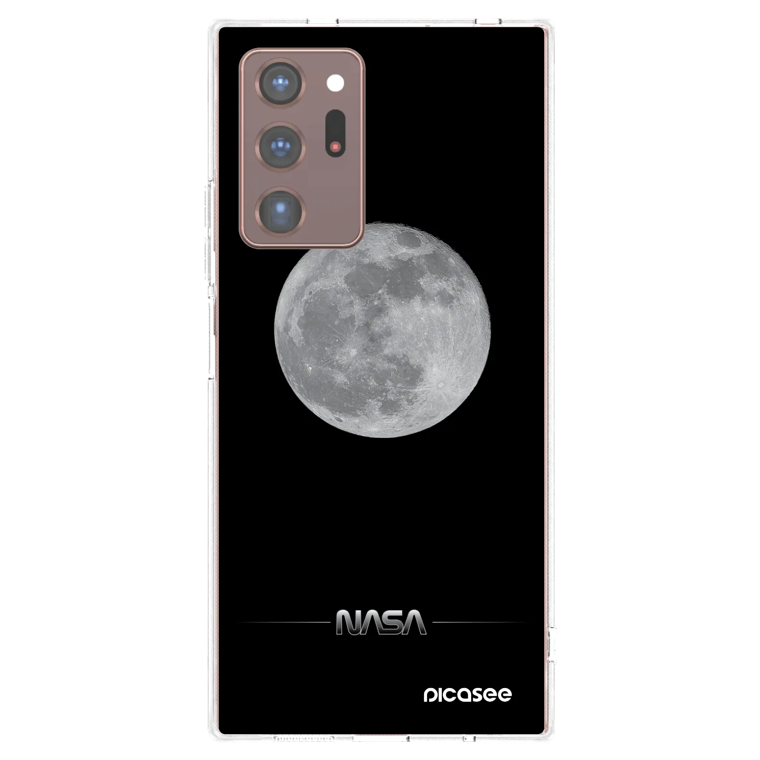 Picasee silikonový průhledný obal pro Samsung Galaxy Note 20 Ultra - Moon Minimal