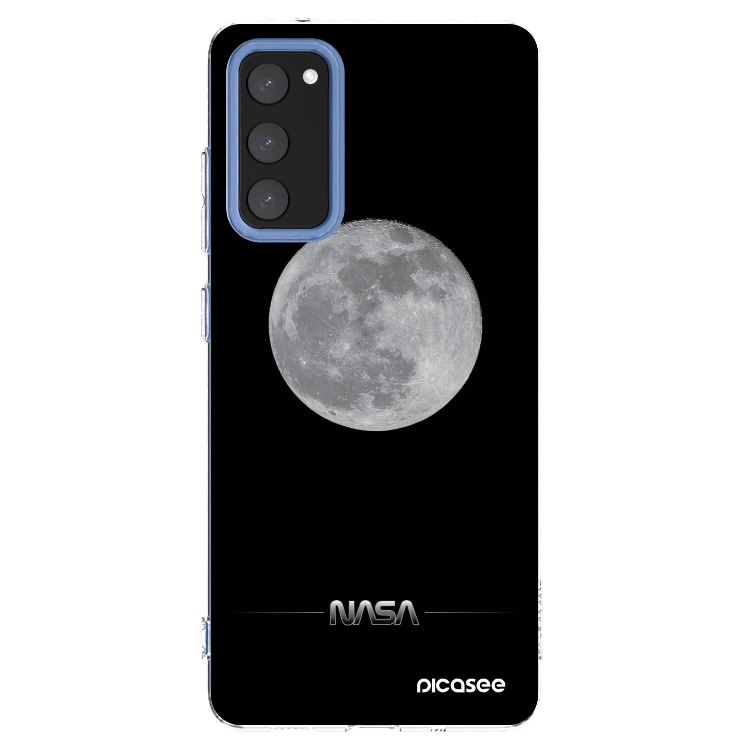 Picasee silikonový průhledný obal pro Samsung Galaxy S20 FE - Moon Minimal