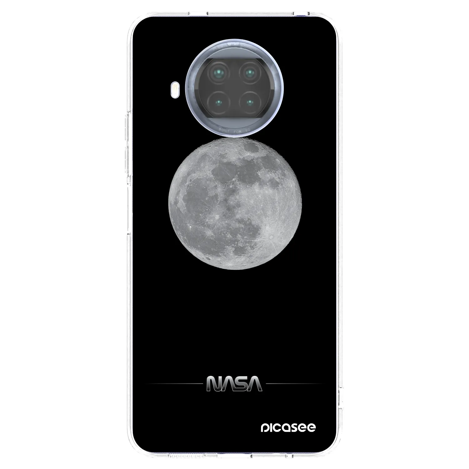 Picasee silikonový průhledný obal pro Xiaomi Mi 10T Lite - Moon Minimal