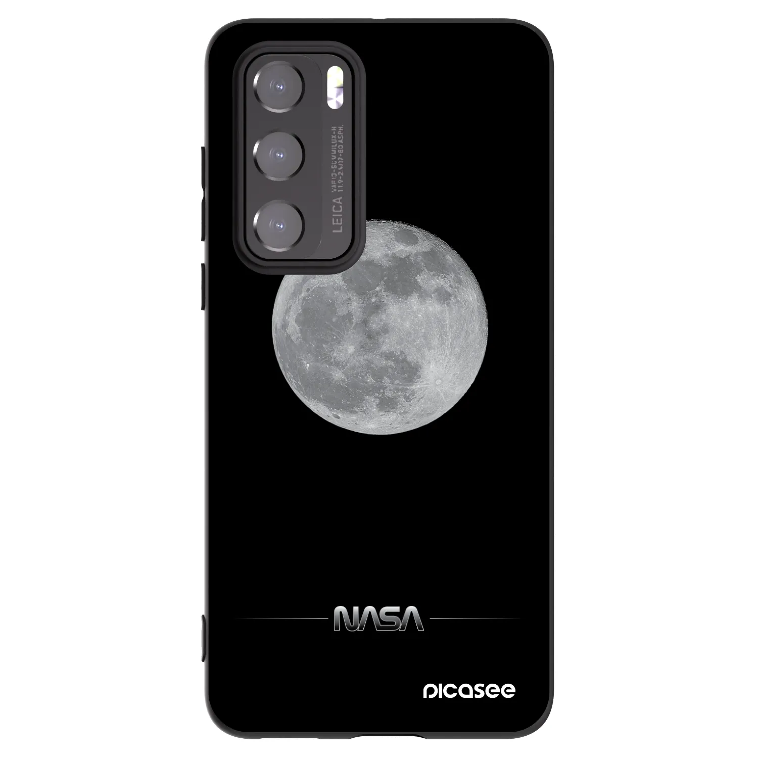 Picasee silikonový černý obal pro Huawei P40 - Moon Minimal