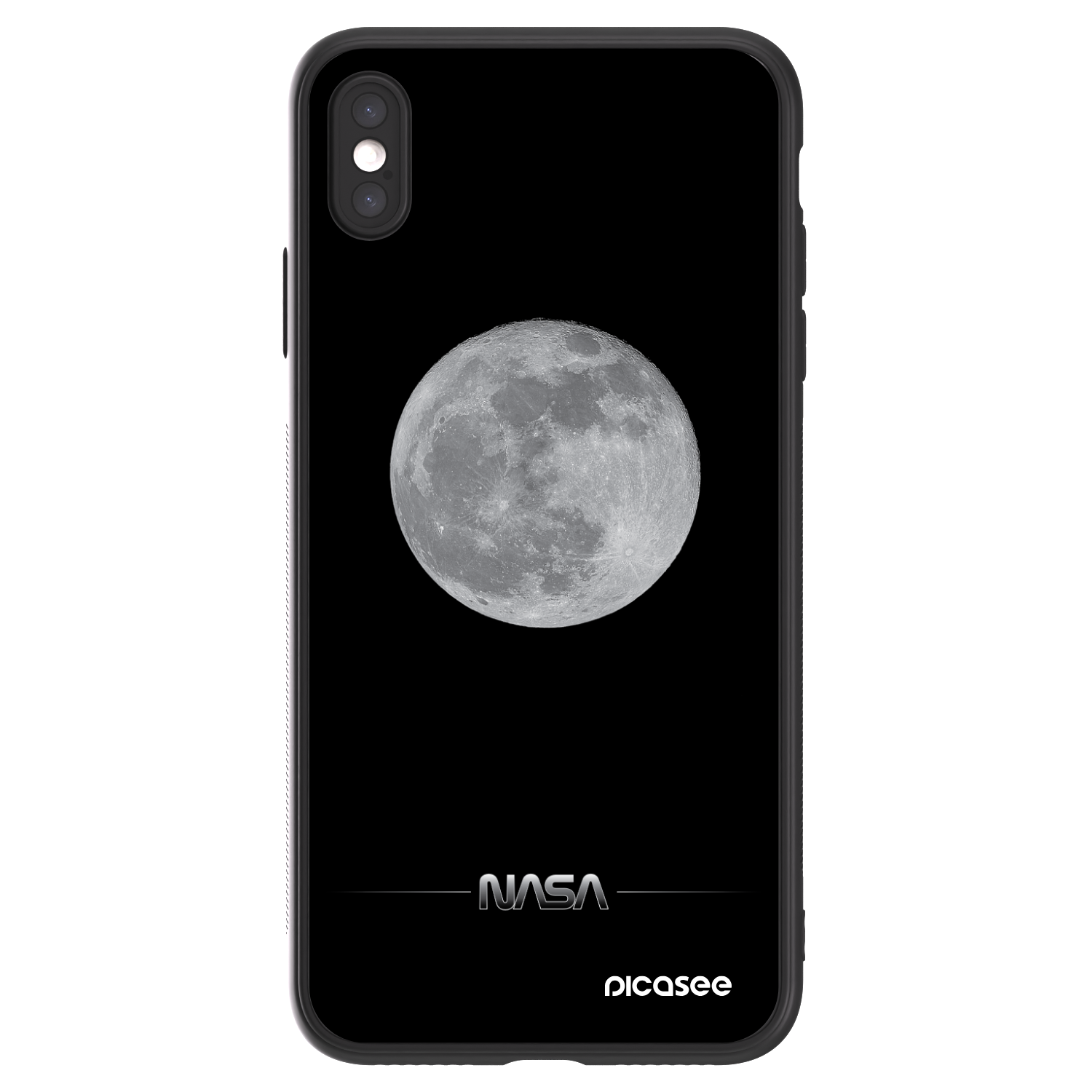 Picasee ULTIMATE CASE pro Apple iPhone XS Max - Moon Minimal