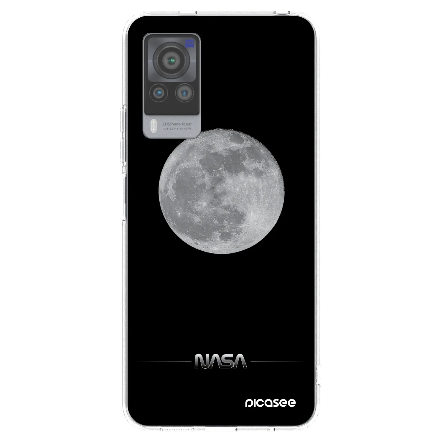 Picasee silikonový průhledný obal pro Vivo X60 Pro 5G - Moon Minimal