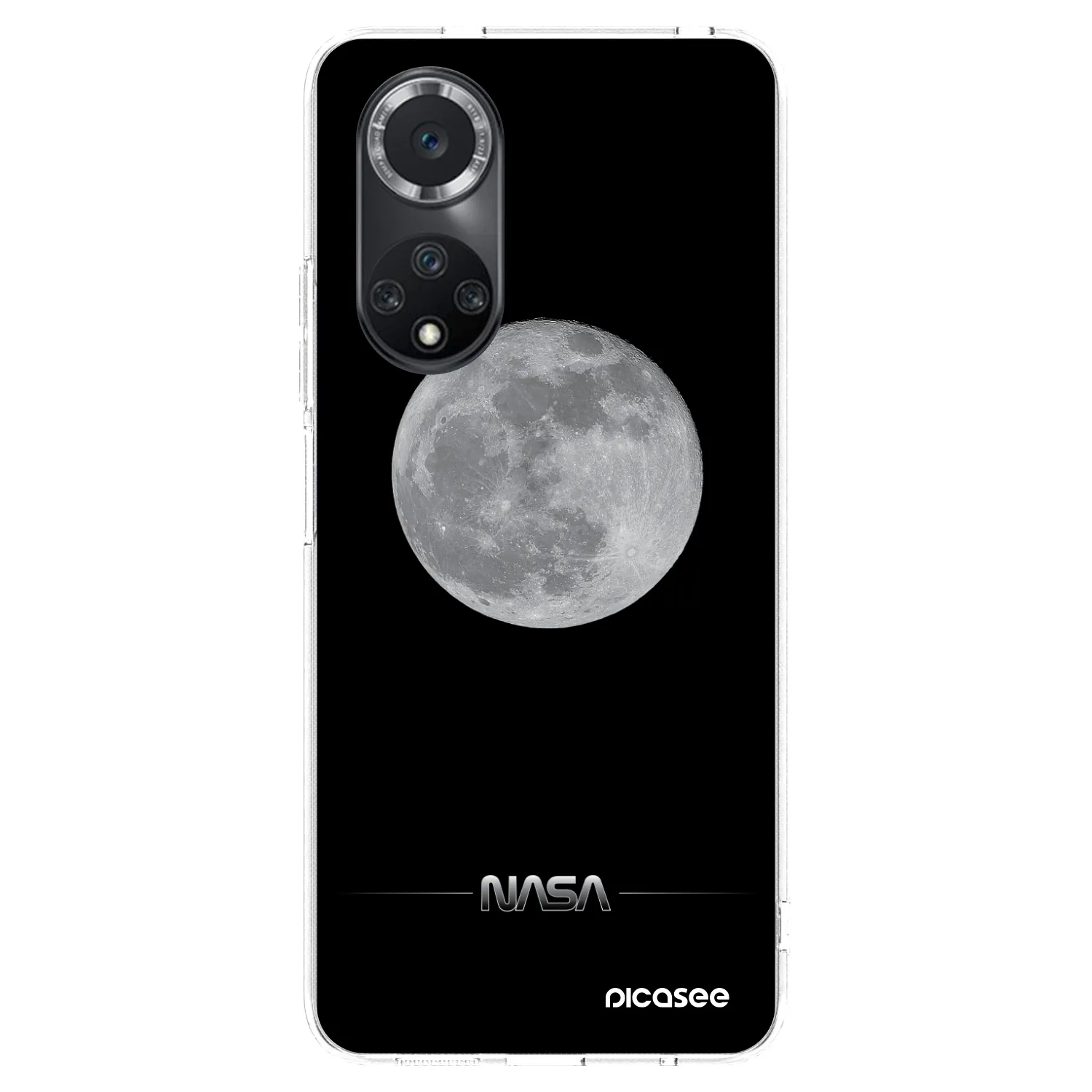 Picasee silikonový průhledný obal pro Huawei Nova 9 SE - Moon Minimal