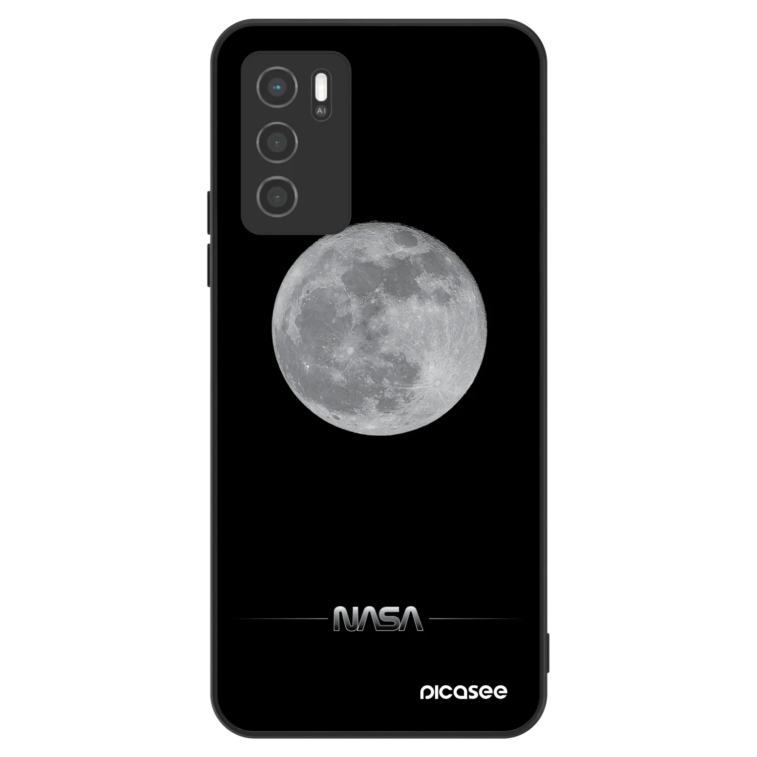 Picasee ULTIMATE CASE pro OPPO A16 - Moon Minimal
