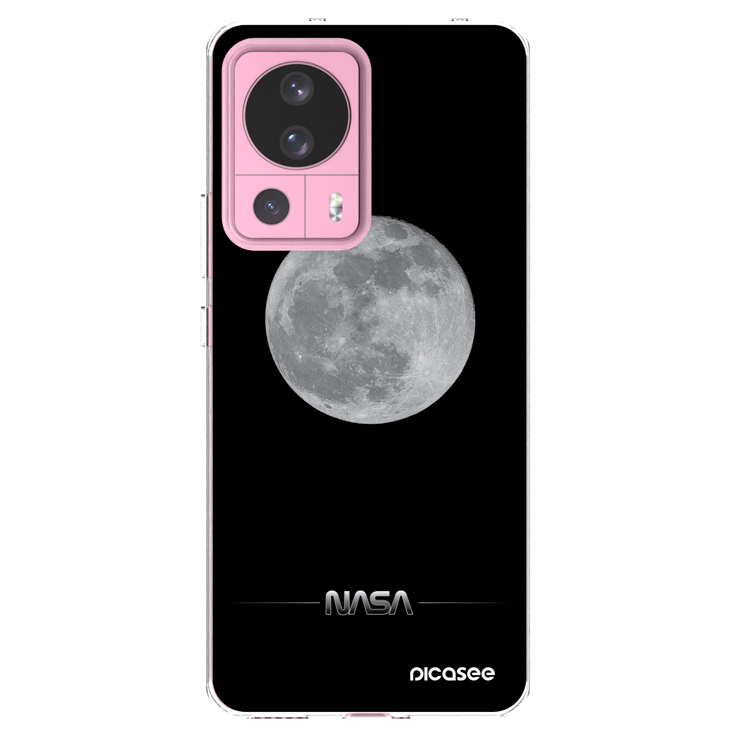 Picasee silikonový průhledný obal pro Xiaomi 13 Lite - Moon Minimal