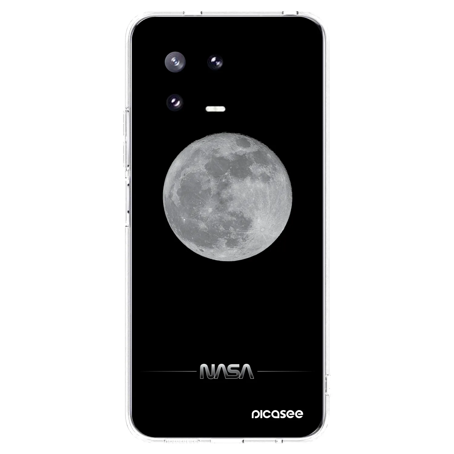 Picasee silikonový průhledný obal pro Xiaomi 13 Pro - Moon Minimal