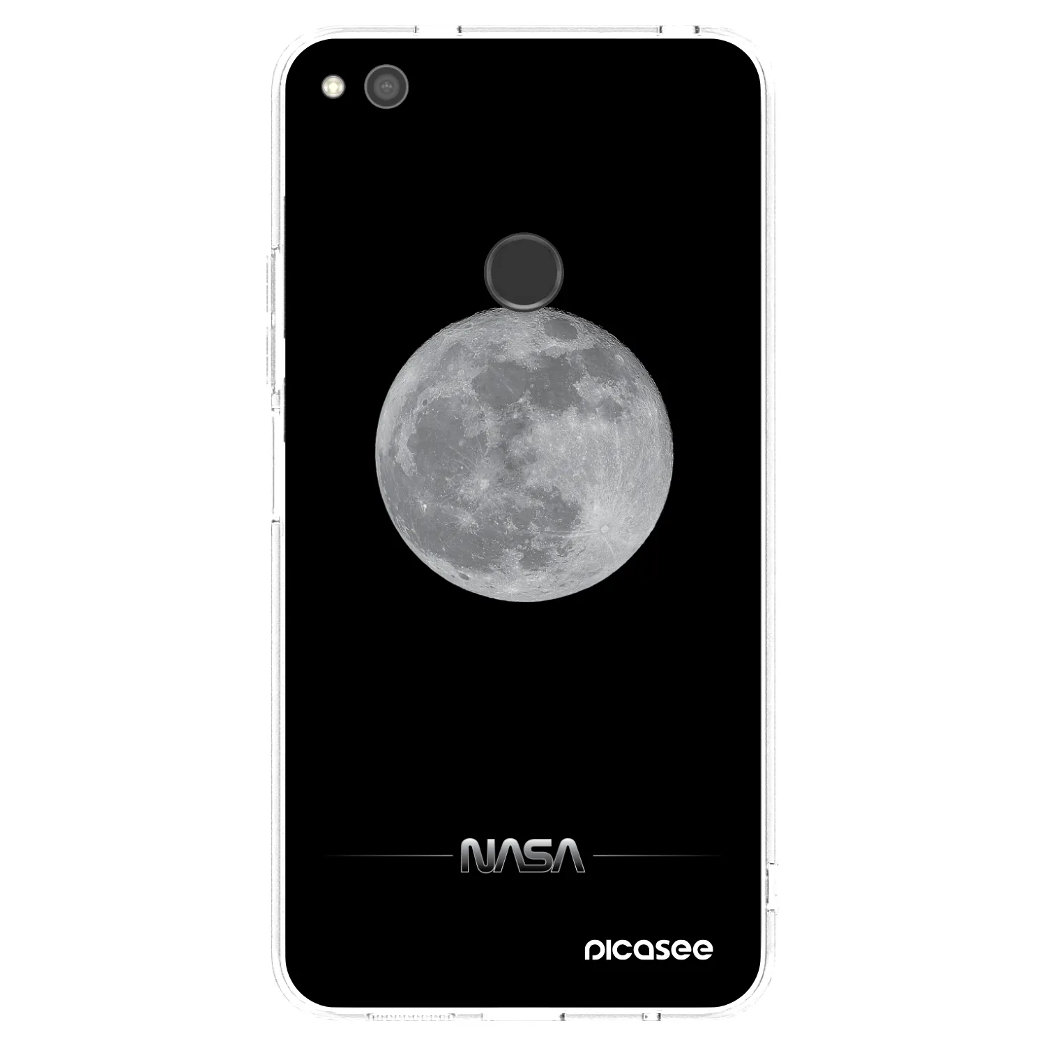 Picasee silikonový průhledný obal pro Huawei P9 Lite 2017 - Moon Minimal