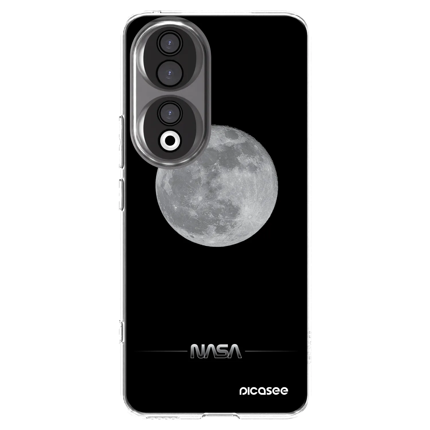 Picasee silikonový průhledný obal pro Honor 90 5G - Moon Minimal