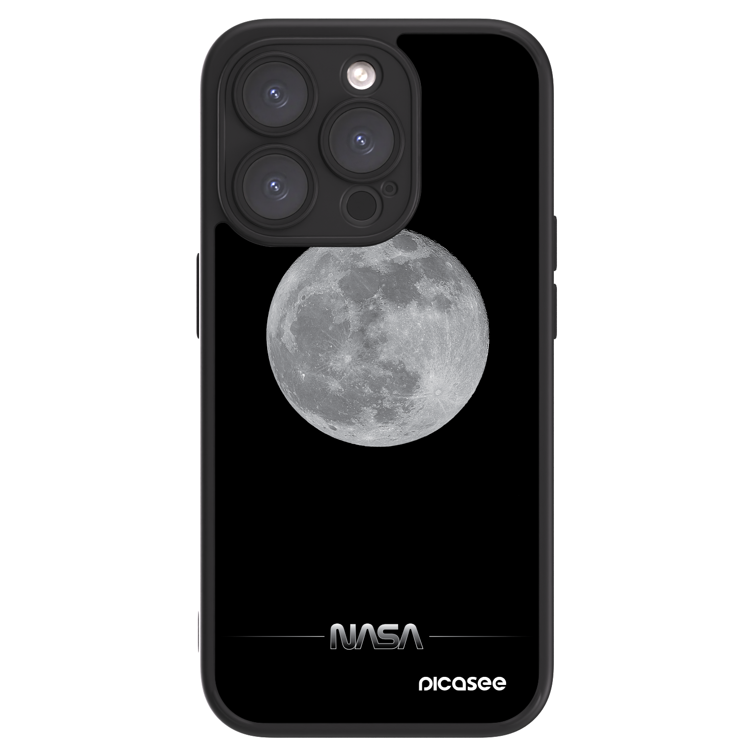 Picasee ULTIMATE CASE MagSafe pro Apple iPhone 15 Pro - Moon Minimal