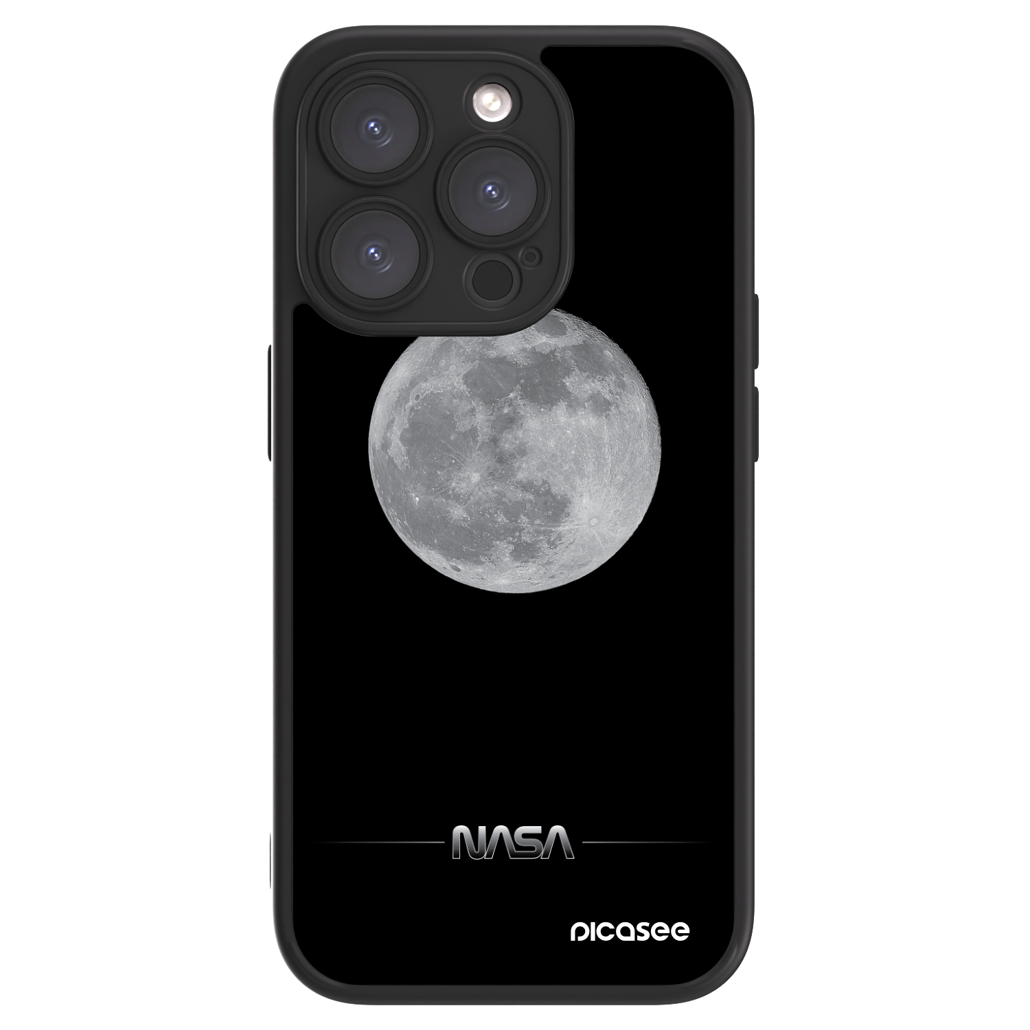 Picasee ULTIMATE CASE pro Apple iPhone 15 Pro - Moon Minimal