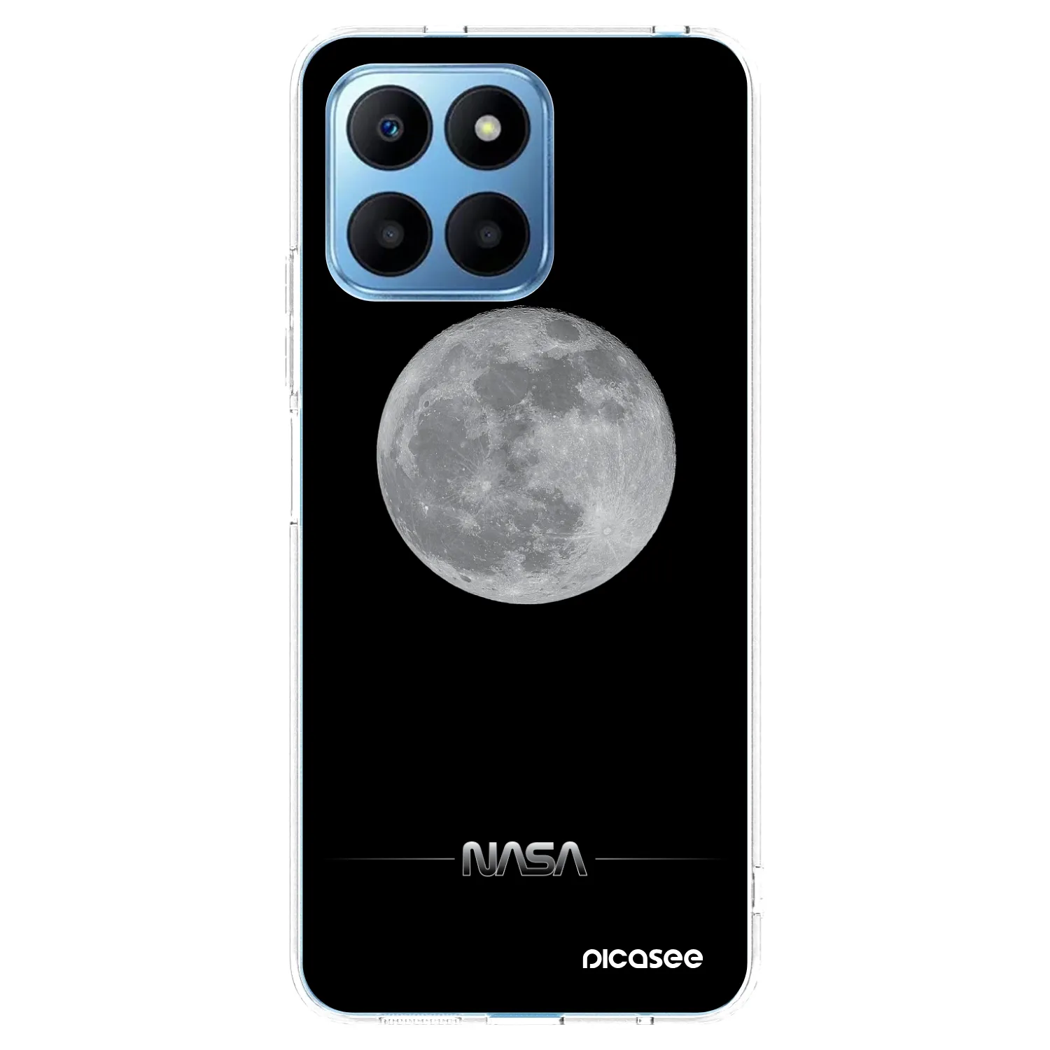Picasee silikonový průhledný obal pro Honor 70 Lite - Moon Minimal