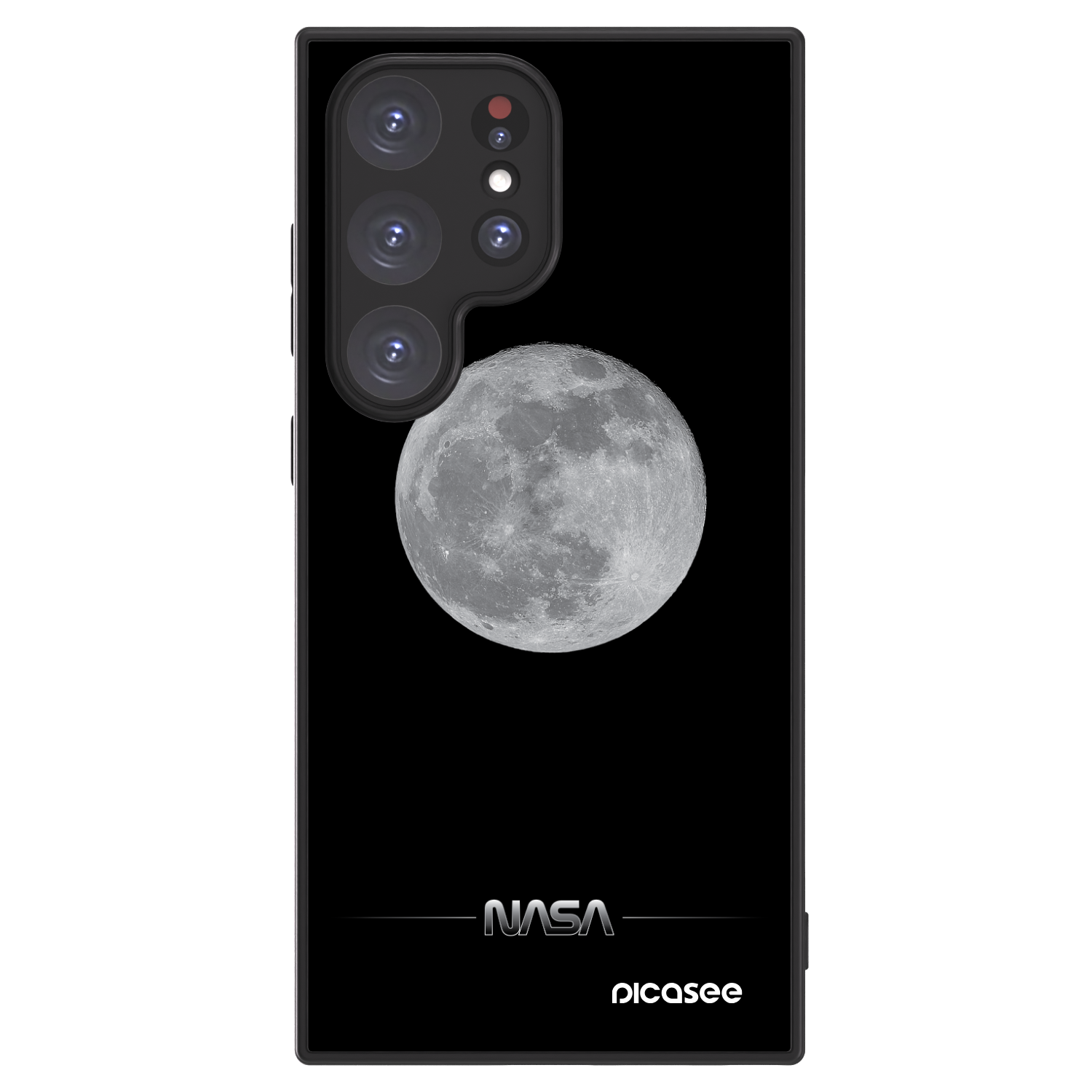 Picasee ULTIMATE CASE PowerShare pro Samsung Galaxy S24 Ultra S928B 5G - Moon Minimal