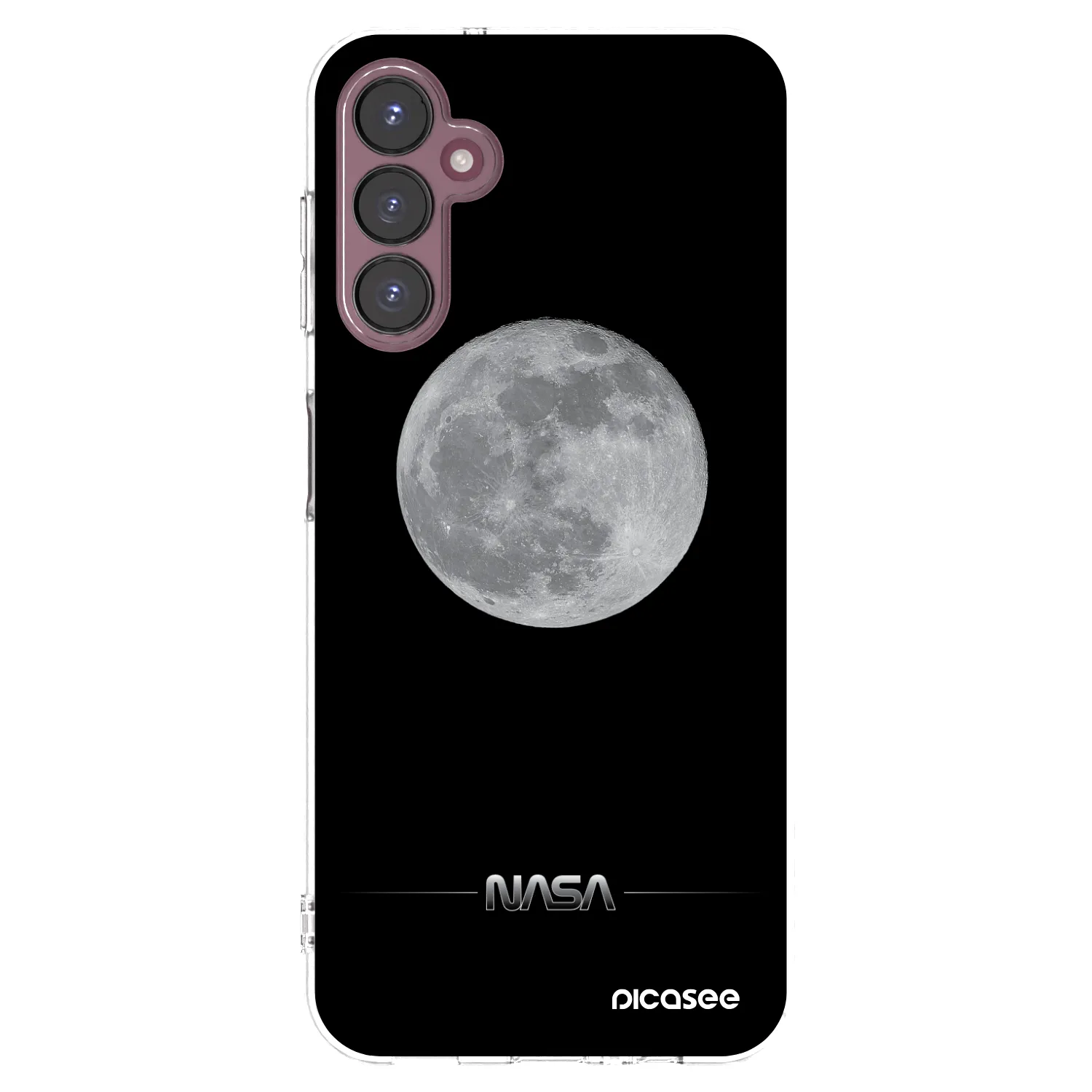 Picasee silikonový průhledný obal pro Samsung Galaxy A05s A057G - Moon Minimal