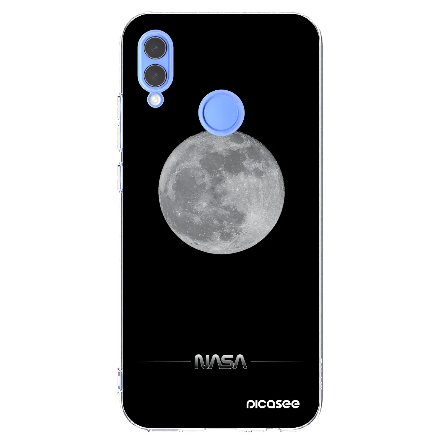 Picasee silikonový průhledný obal pro Huawei P Smart 2019 - Moon Minimal