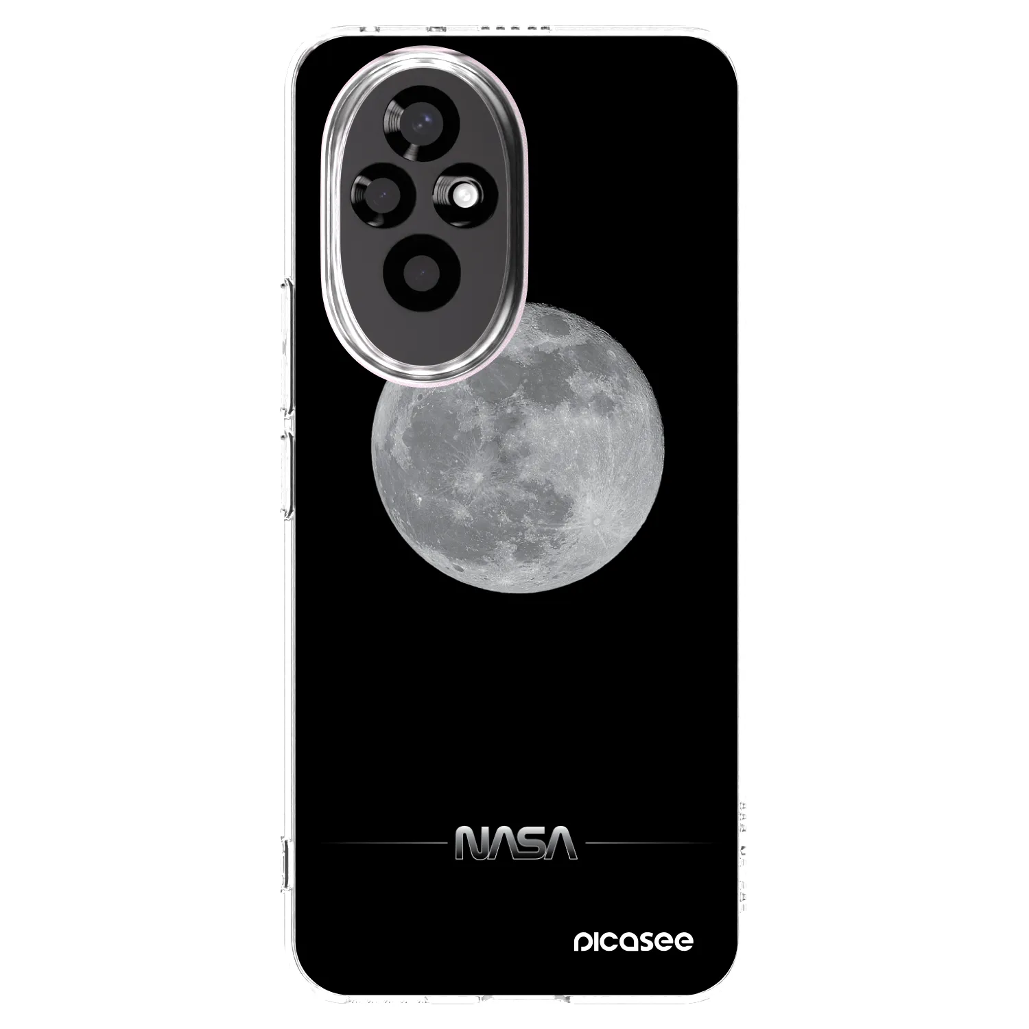 Picasee silikonový průhledný obal pro Honor 200 Pro 5G - Moon Minimal
