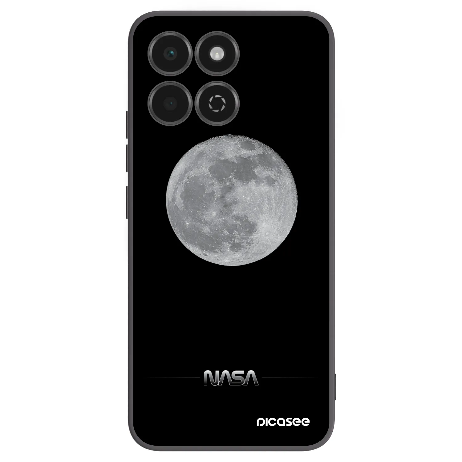 Picasee silikonový černý obal pro Honor 200 Smart 5G - Moon Minimal