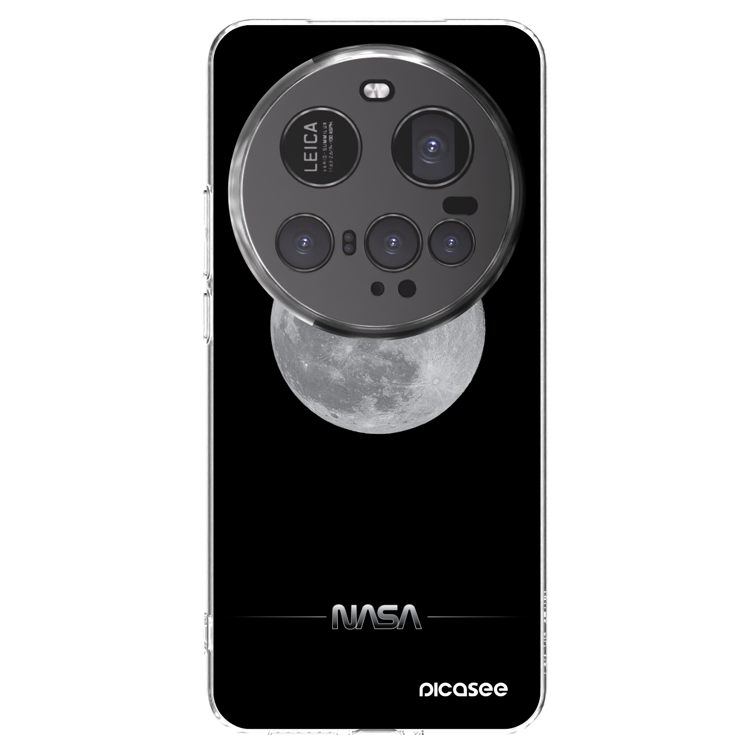 Picasee silikonový průhledný obal pro Xiaomi 15 Ultra - Moon Minimal