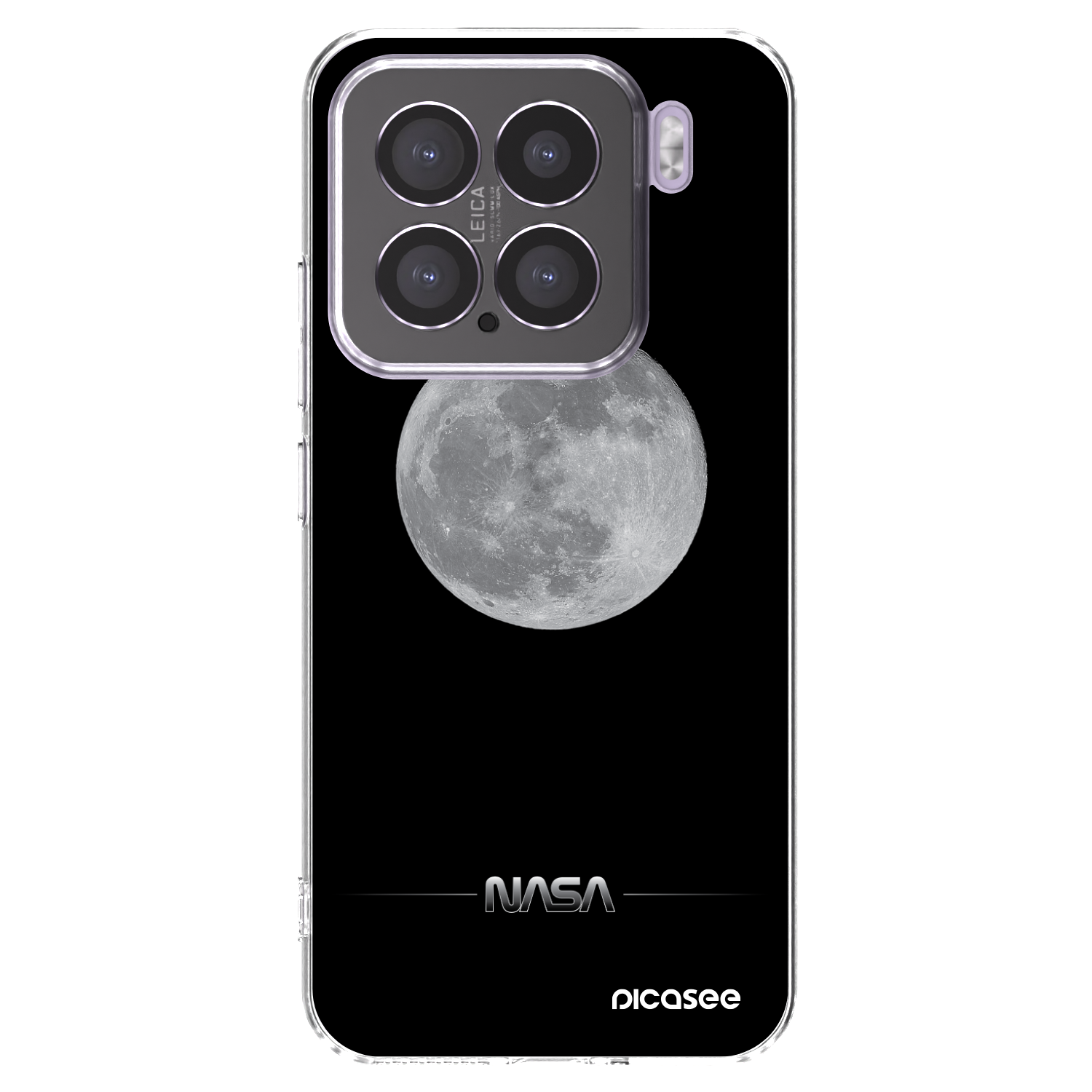 Picasee silikonový průhledný obal pro Xiaomi 15 - Moon Minimal