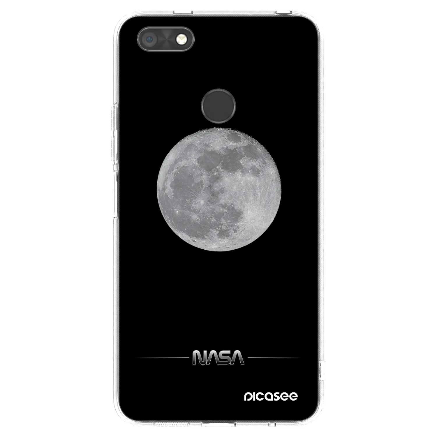 Picasee silikonový průhledný obal pro Huawei P9 Lite Mini - Moon Minimal