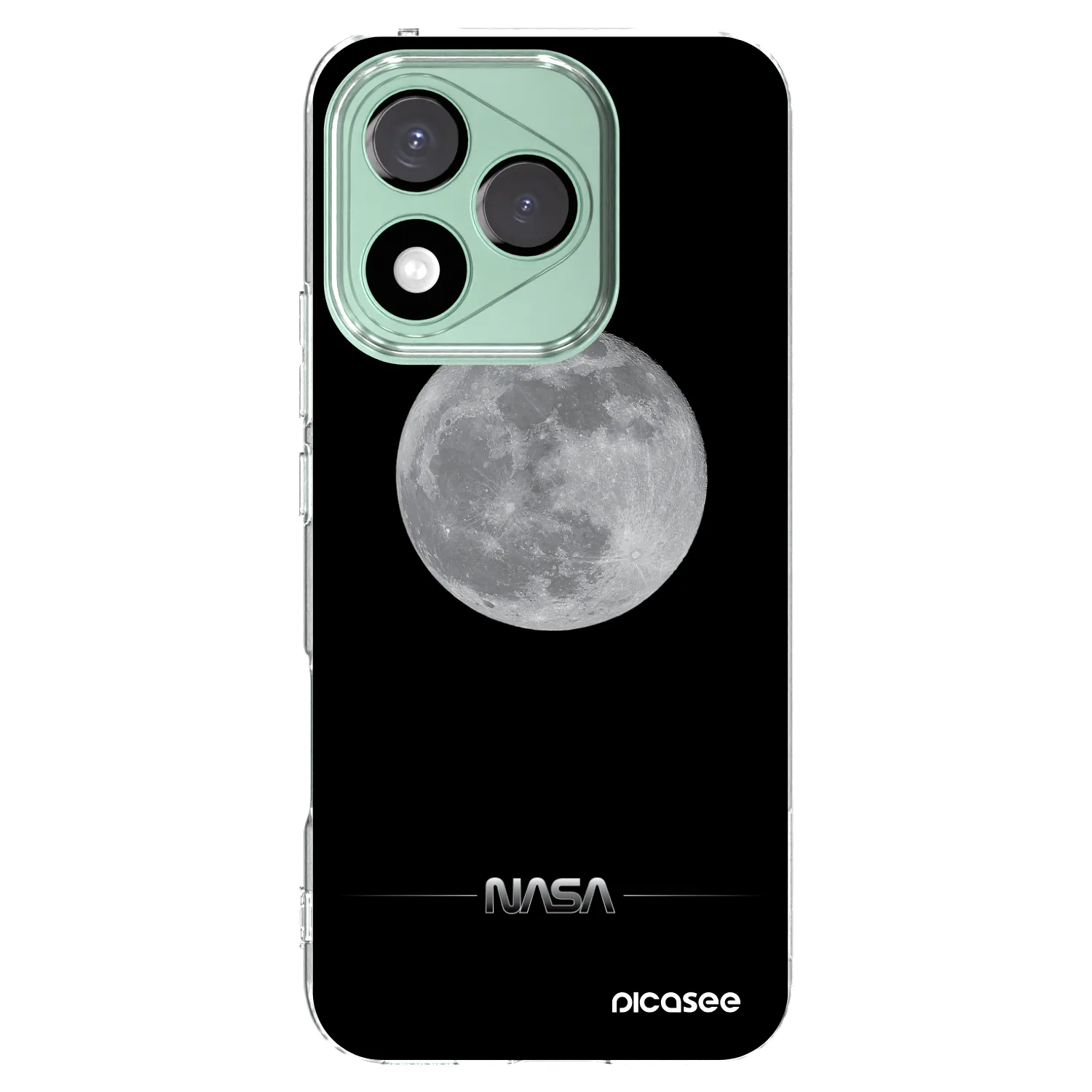 Picasee silikonový průhledný obal pro Honor 400 Lite 5G - Moon Minimal