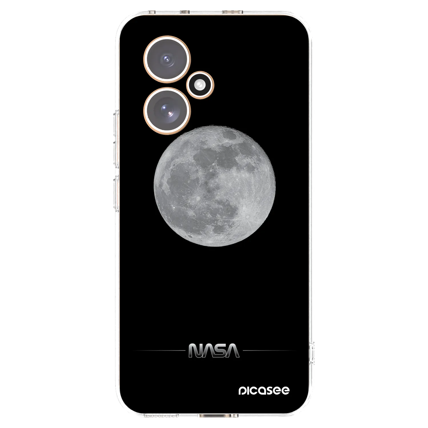 Picasee silikonový průhledný obal pro Honor 400 5G - Moon Minimal
