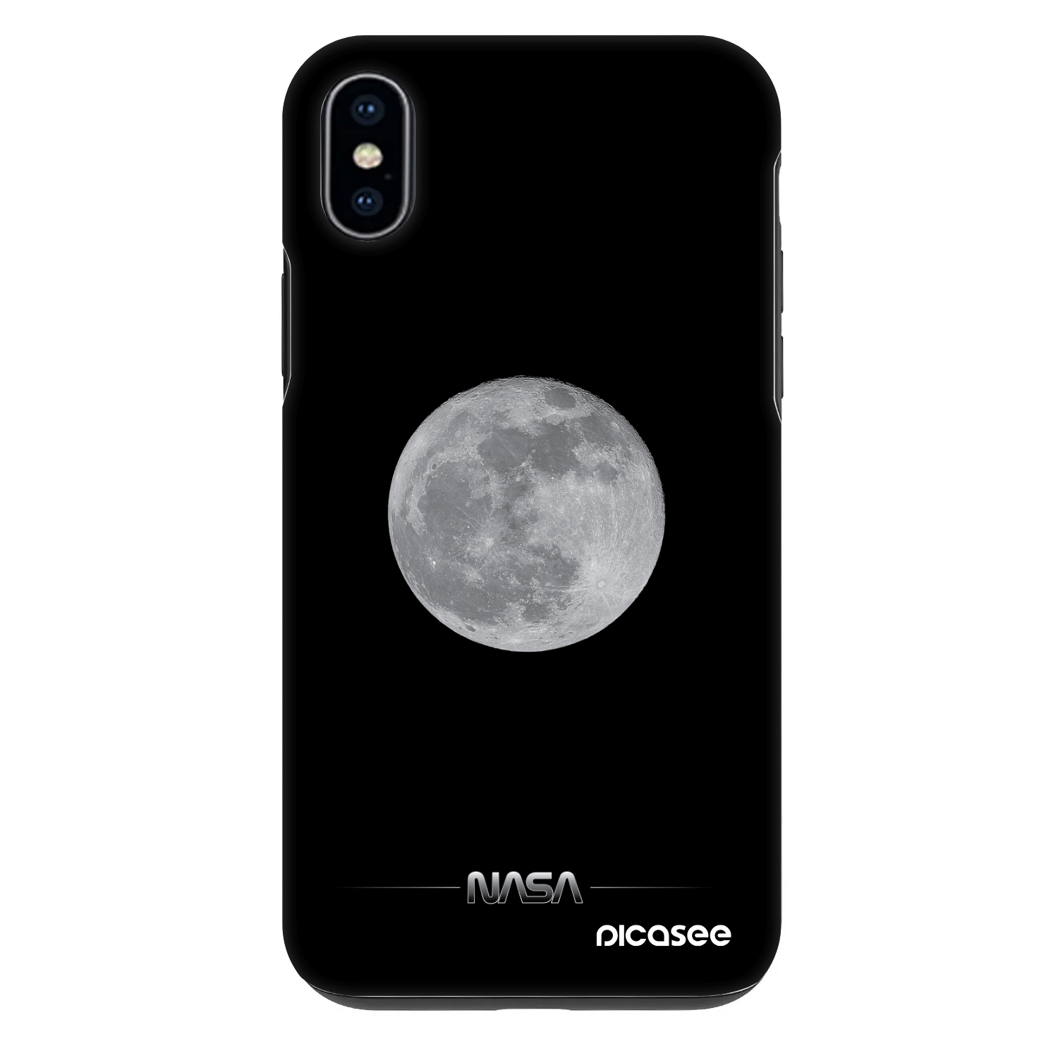 Picasee Fashion Case pro Apple iPhone XS Max - Moon Minimal