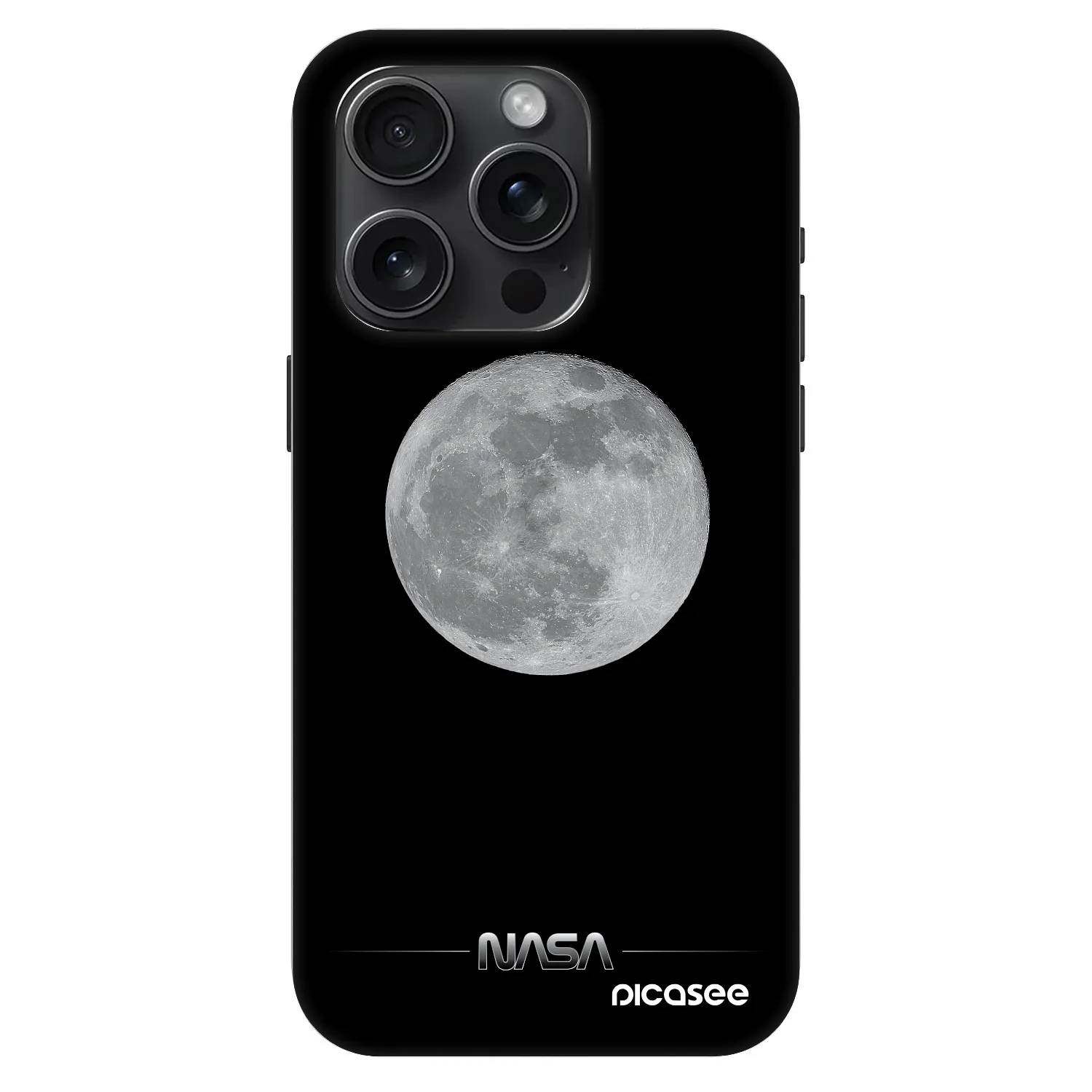 Picasee Fashion Case MagSafe Apple iPhone 15 Pro - Moon Minimal
