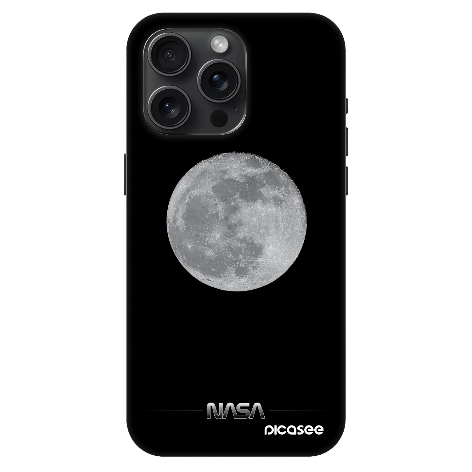 Picasee Fashion Case MagSafe Apple iPhone 15 Pro Max - Moon Minimal