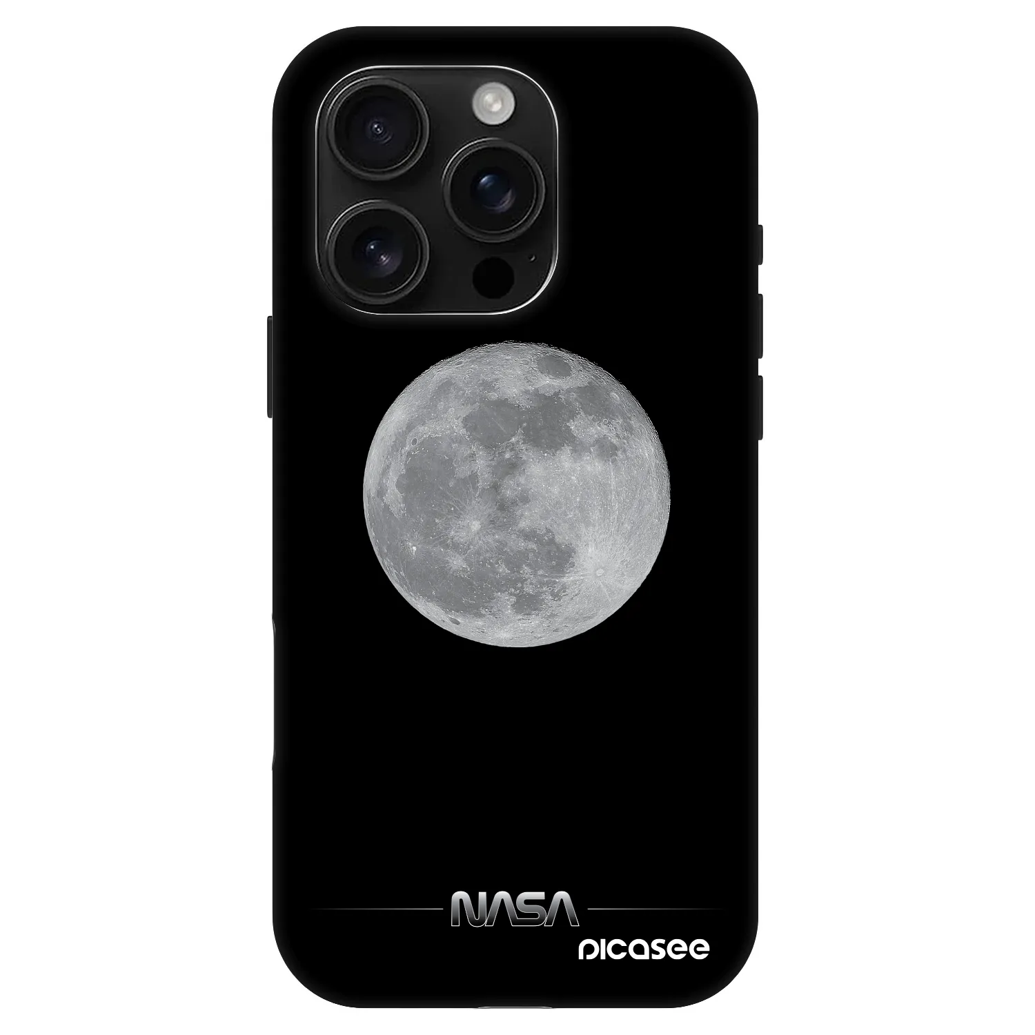 Picasee Fashion Case MagSafe Apple iPhone 16 Pro - Moon Minimal