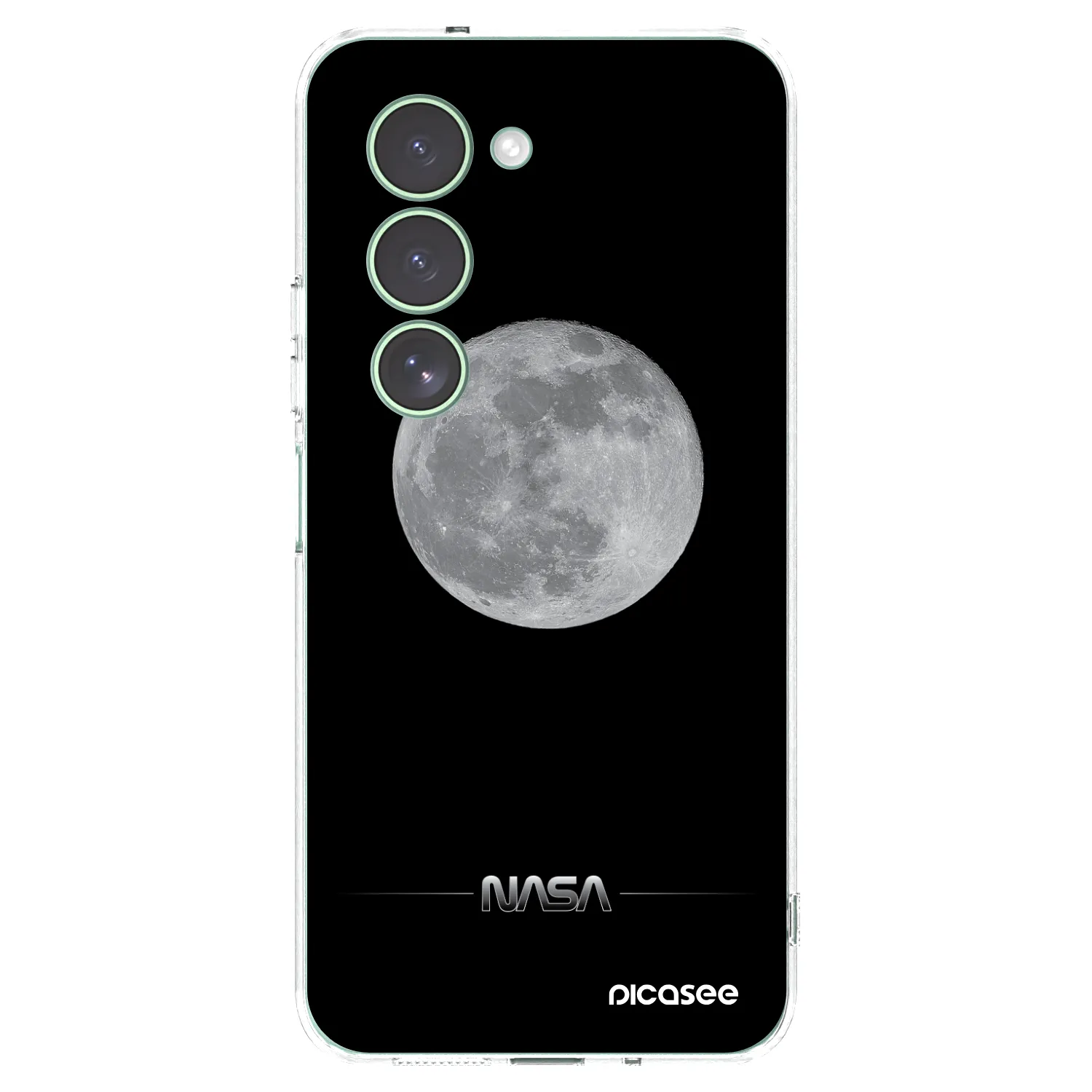 Picasee silikonový průhledný obal pro Xiaomi Redmi 15 5G - Moon Minimal