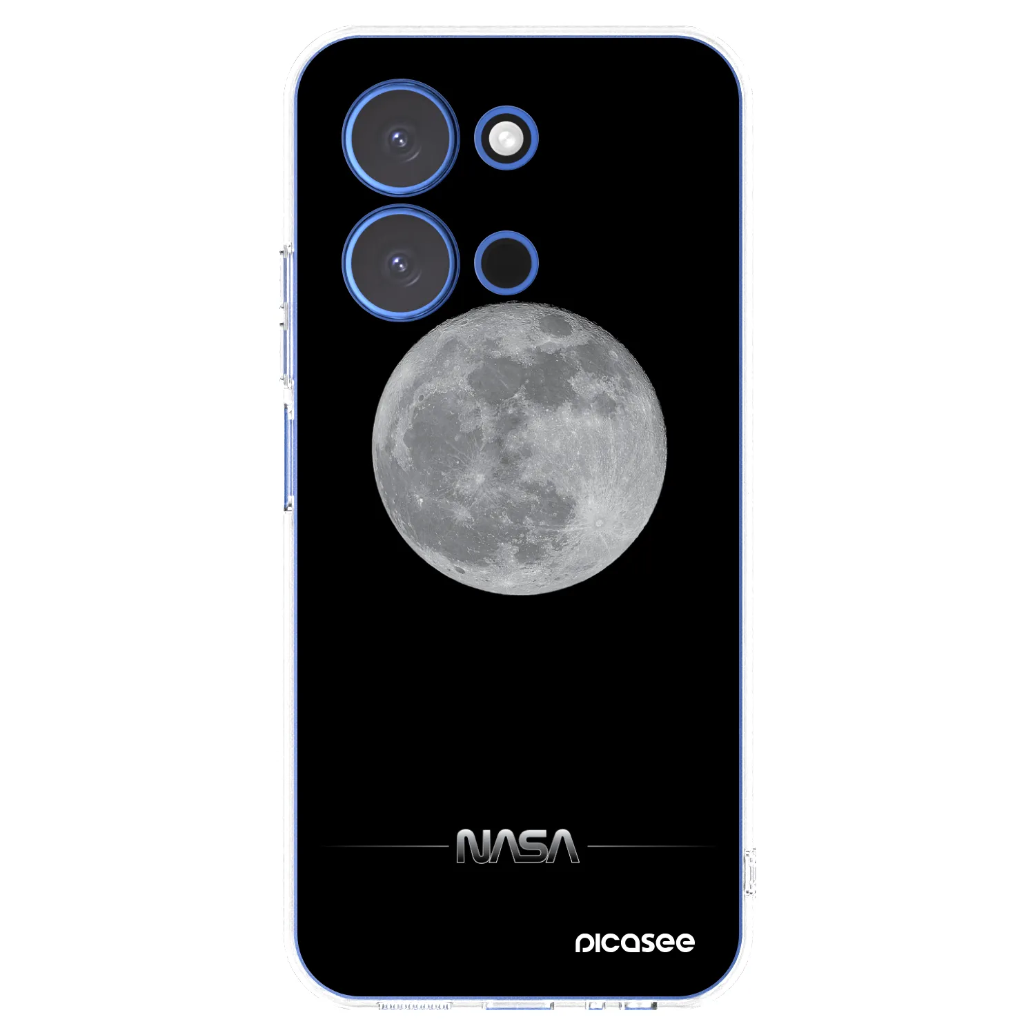 Picasee silikonový průhledný obal pro Xiaomi Redmi 15C 4G - Moon Minimal