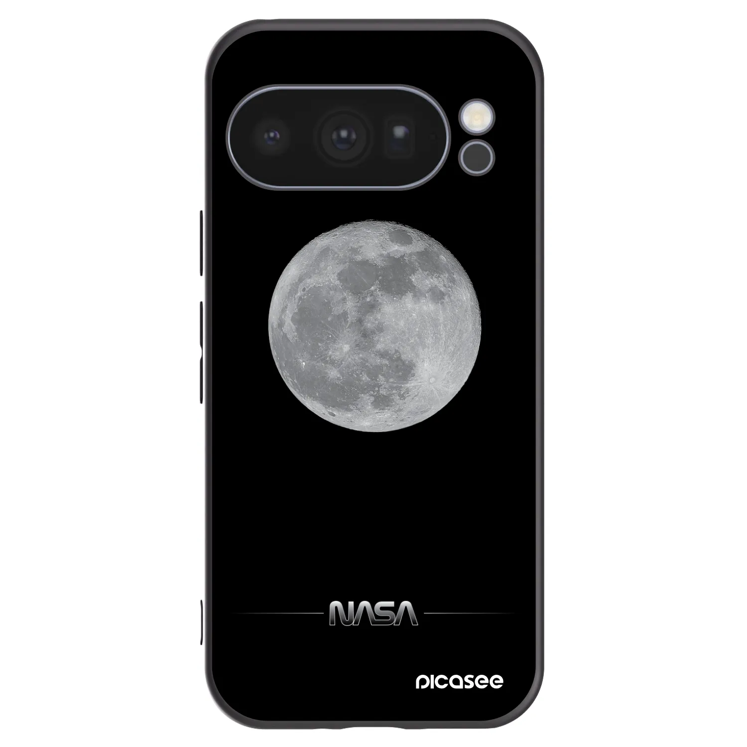 Picasee silikonový černý obal pro Google Pixel 10 Pro - Moon Minimal