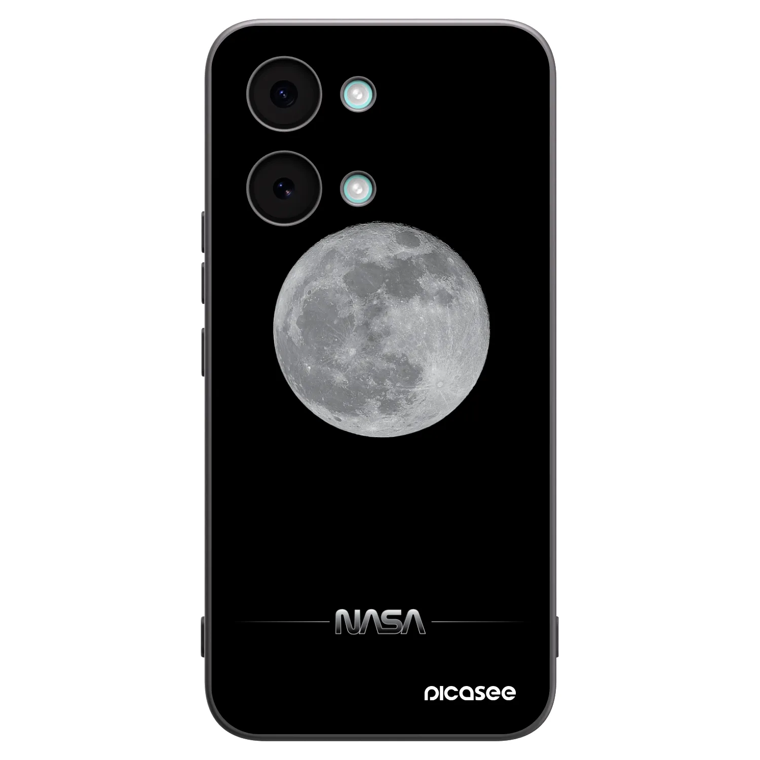 Picasee silikonový černý obal pro Xiaomi Poco X8 Pro Max - Moon Minimal