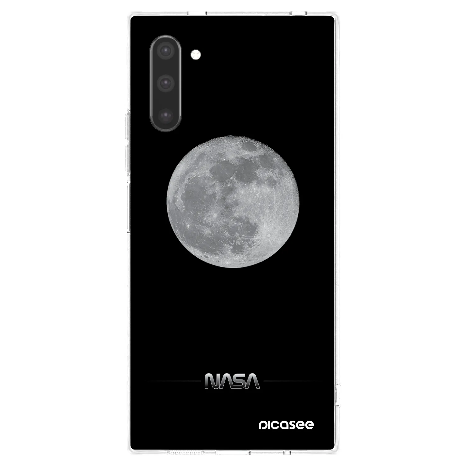 Picasee silikonový průhledný obal pro Samsung Galaxy Note 10 N970F - Moon Minimal