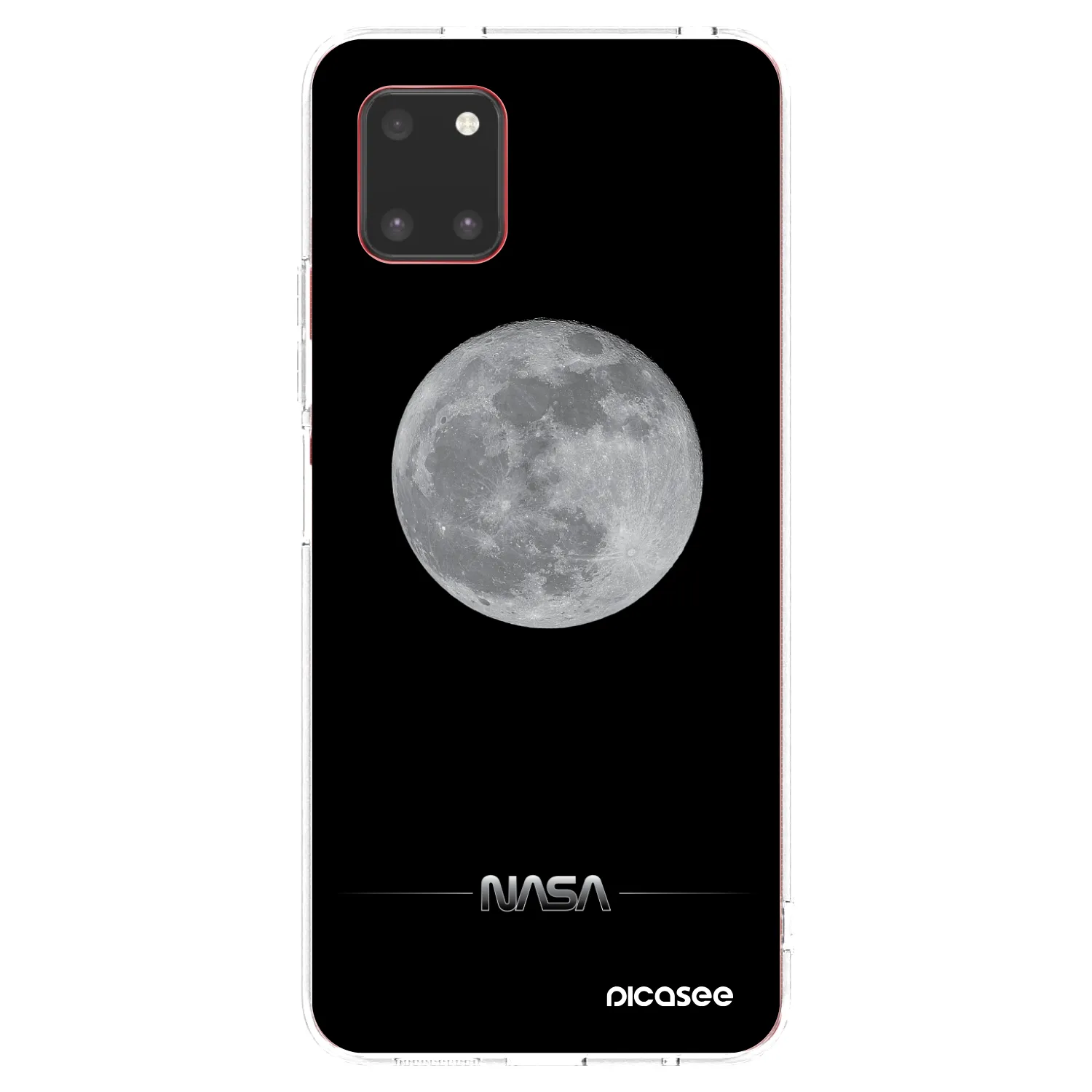 Picasee silikonový průhledný obal pro Samsung Galaxy Note 10 Lite N770F - Moon Minimal