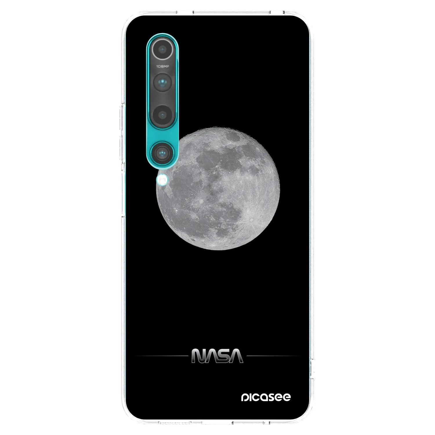 Picasee silikonový průhledný obal pro Xiaomi Mi 10 - Moon Minimal