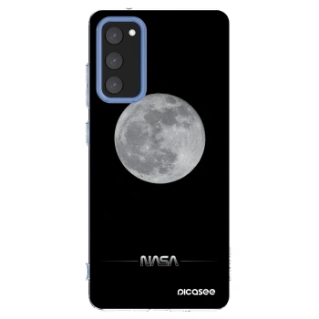 Picasee silikonový průhledný obal pro Samsung Galaxy S20 FE - Moon Minimal