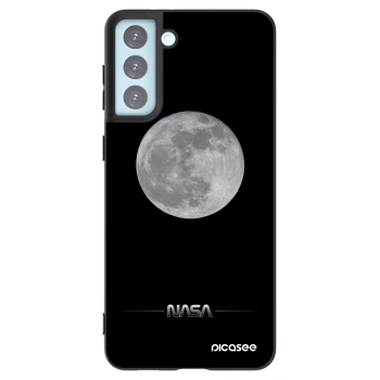 Picasee silikonový černý obal pro Samsung Galaxy S21+ 5G G996F - Moon Minimal