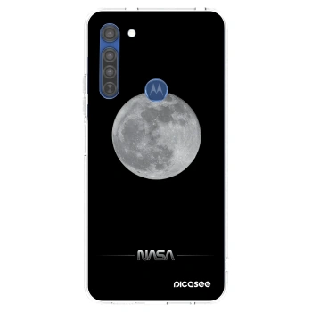 Obal pro Motorola Moto G8 - Moon Minimal