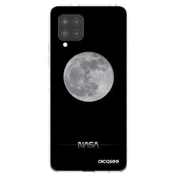 Picasee silikonový průhledný obal pro Samsung Galaxy A42 A426B - Moon Minimal