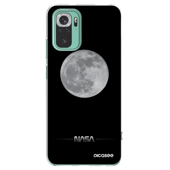 Picasee silikonový průhledný obal pro Xiaomi Redmi Note 10 Pro - Moon Minimal