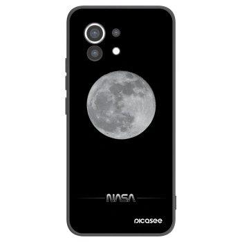 Picasee silikonový černý obal pro Xiaomi Mi 11 - Moon Minimal