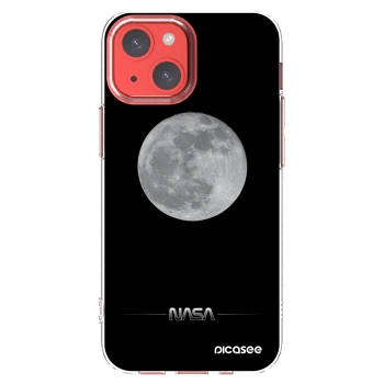 Picasee silikonový průhledný obal pro Apple iPhone 13 mini - Moon Minimal