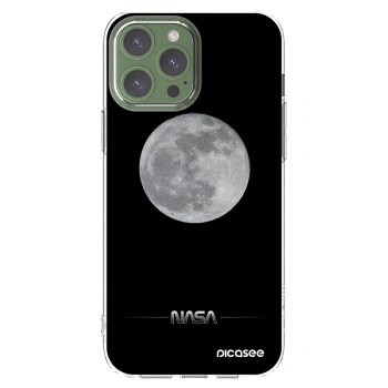 Picasee silikonový průhledný obal pro Apple iPhone 13 Pro Max - Moon Minimal